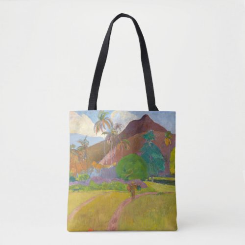Paul Gauguin _ Tahitian Landscape Tote Bag