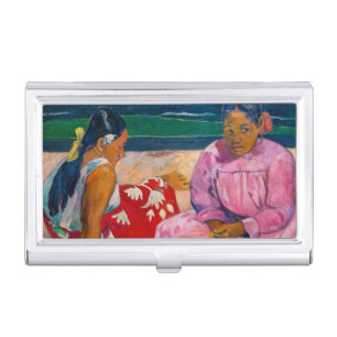 Paul Gauguin - Tahitian Women on the Beach Business Card Case
