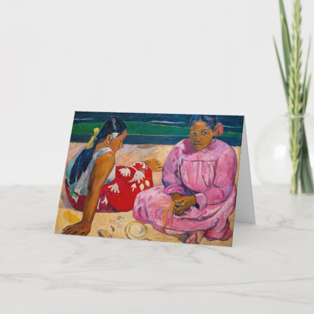 Paul Gauguin - Tahitian Women on the Beach Card (Front)