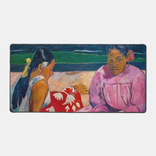 Paul Gauguin _ Tahitian Women on the Beach Desk Mat