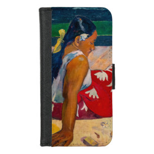 Paul Gauguin - Tahitian Women on the Beach iPhone 8/7 Wallet Case