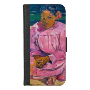 Paul Gauguin - Tahitian Women on the Beach iPhone 8/7 Wallet Case