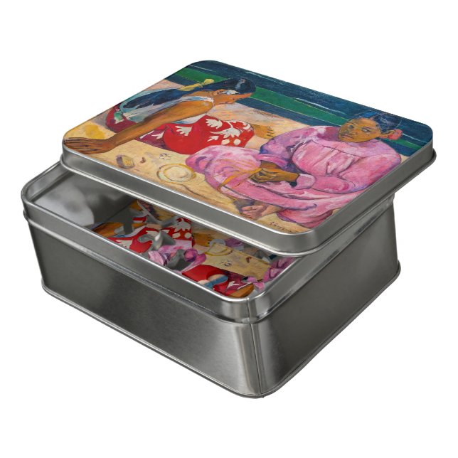 Paul Gauguin - Tahitian Women on the Beach Jigsaw Puzzle (Lid Open)