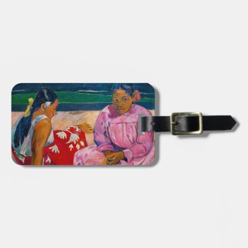 Paul Gauguin _ Tahitian Women on the Beach Luggage Tag