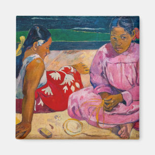 Paul Gauguin - Tahitian Women on the Beach Magnet