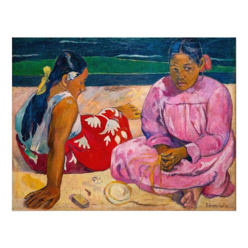 Paul Gauguin _ Tahitian Women on the Beach Photo Print