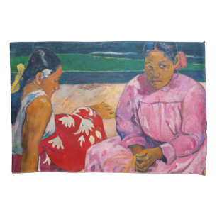 Paul Gauguin - Tahitian Women on the Beach Pillow Case