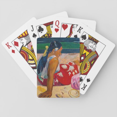 Paul Gauguin _ Tahitian Women on the Beach Playing Cards