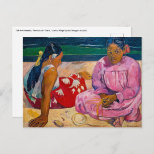 Paul Gauguin - Tahitian Women on the Beach Postcard