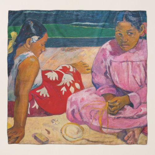 Paul Gauguin _ Tahitian Women on the Beach Scarf