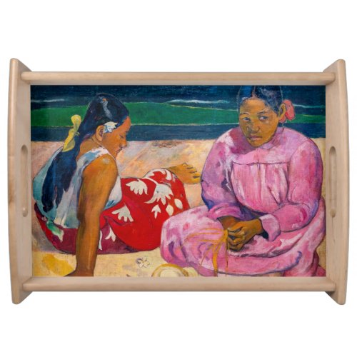 Paul Gauguin _ Tahitian Women on the Beach Serving Tray