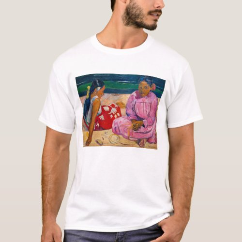 Paul Gauguin _ Tahitian Women on the Beach T_Shirt