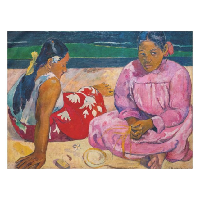 Paul Gauguin - Tahitian Women on the Beach Tablecloth (Front (Horizontal))