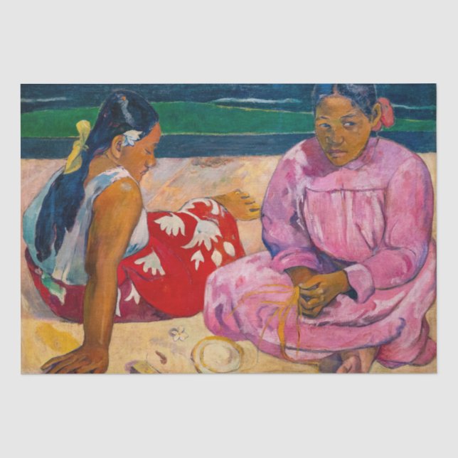 Paul Gauguin - Tahitian Women on the Beach Tissue Paper (Front)