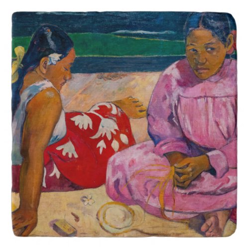 Paul Gauguin _ Tahitian Women on the Beach Trivet