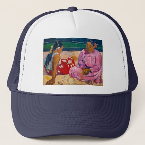 Paul Gauguin _ Tahitian Women on the Beach Trucker Hat
