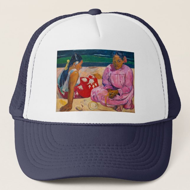 Paul Gauguin - Tahitian Women on the Beach Trucker Hat (Front)
