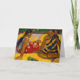 Paul Gauguin - Tahitian Women / Parau Api Card