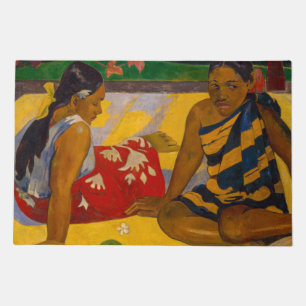 Paul Gauguin - Tahitian Women / Parau Api Doormat