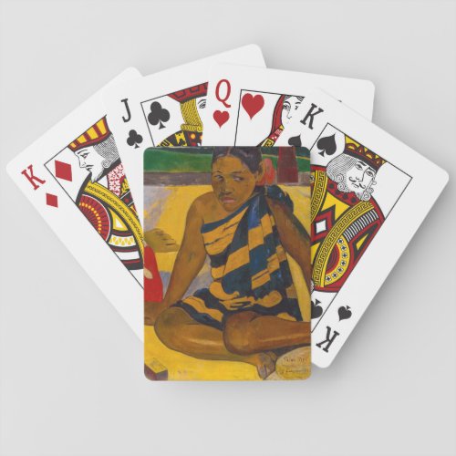 Paul Gauguin _ Tahitian Women  Parau Api Poker Cards