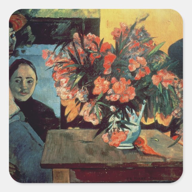 Paul Gauguin | Te Tiare Farani , 1891 Square Sticker (Front)