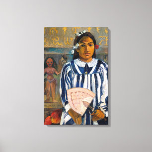 Paul Gauguin - The Ancestors of Tehamana Canvas Print