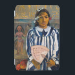 Paul Gauguin - The Ancestors of Tehamana iPad Mini Cover<br><div class="desc">Merahi metua no Tehamana / Tehamana Has Many Parents / The Ancestors of Tehamana - Paul Gauguin,  Oil on canvas,  1893</div>
