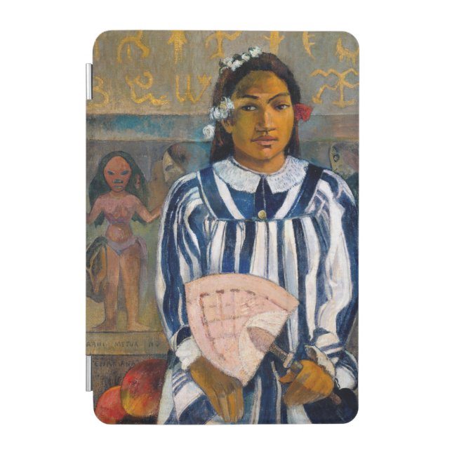 Paul Gauguin - The Ancestors of Tehamana iPad Mini Cover (Front)