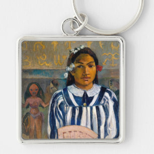 Paul Gauguin - The Ancestors of Tehamana Keychain