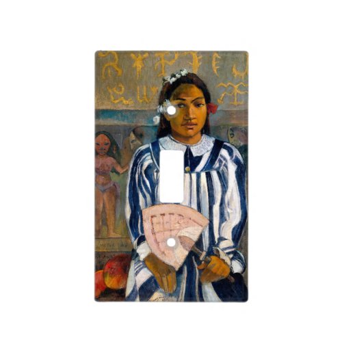Paul Gauguin _ The Ancestors of Tehamana Light Switch Cover