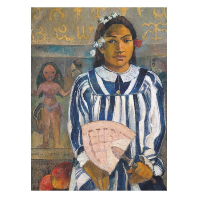 Paul Gauguin - The Ancestors of Tehamana Tablecloth (Front)