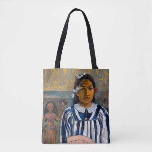 Paul Gauguin _ The Ancestors of Tehamana Tote Bag