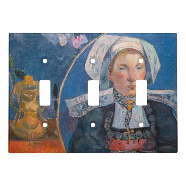 Paul Gauguin - The Beautiful Angel, Pont-aven Light Switch Cover (Front)