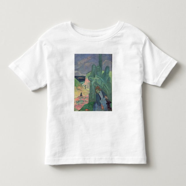 Paul Gauguin | The Green Christ  1889 Toddler T-shirt (Front)
