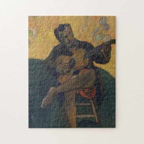 Paul Gauguin  The Guitarist Jigsaw Puzzle