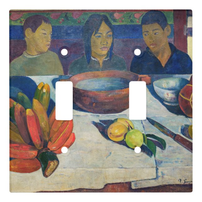 Paul Gauguin - The Meal / Bananas Light Switch Cover (Front)