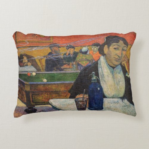 Paul Gauguin _ The Night Cafe Arles Accent Pillow
