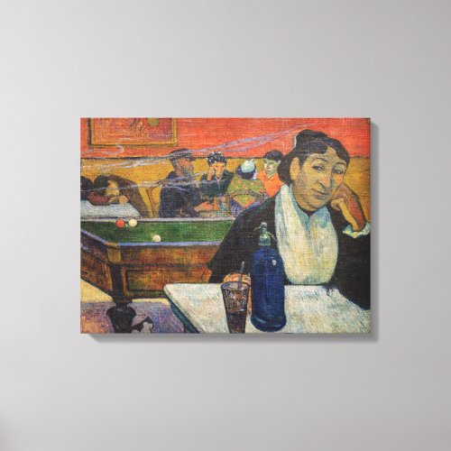 Paul Gauguin _ The Night Cafe Arles Canvas Print