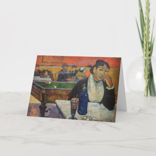 Paul Gauguin _ The Night Cafe Arles Card