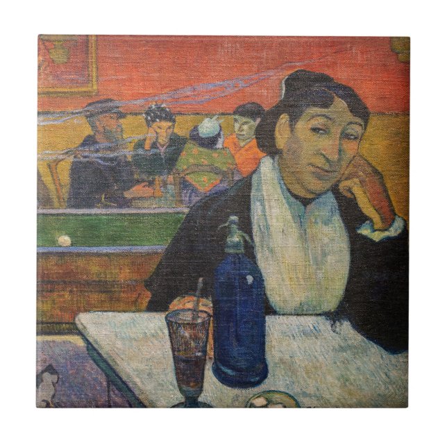 Paul Gauguin - The Night Cafe, Arles Ceramic Tile (Front)