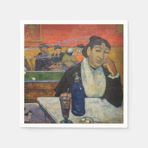 Paul Gauguin _ The Night Cafe Arles Napkins