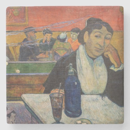 Paul Gauguin _ The Night Cafe Arles Stone Coaster