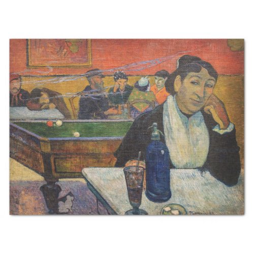 Paul Gauguin _ The Night Cafe Arles Tissue Paper
