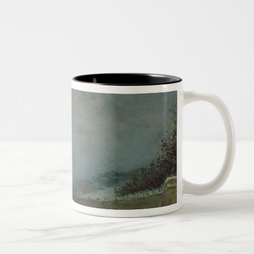 Paul Gauguin  The Seine at the Pont dIena Winte Two_Tone Coffee Mug