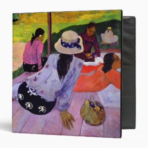 Paul Gauguin The Siesta, 1891-2 (oil on canvas) Binder