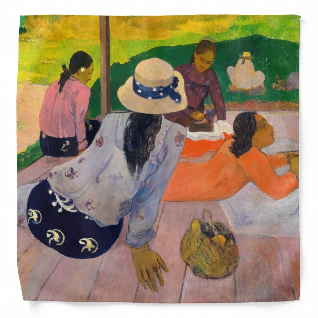 Paul Gauguin - The Siesta Bandana (Front)