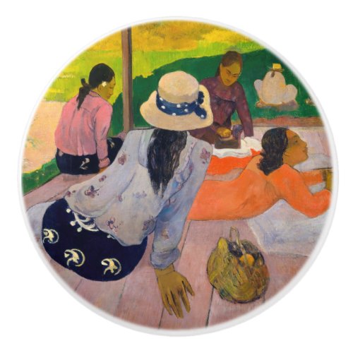Paul Gauguin _ The Siesta Ceramic Knob