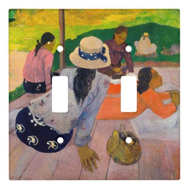 Paul Gauguin - The Siesta Light Switch Cover (Front)