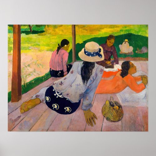 Paul Gauguin _ The Siesta Poster