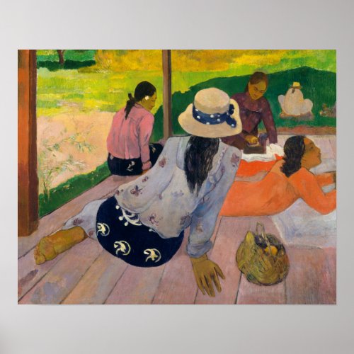 Paul Gauguin _ The Siesta Poster